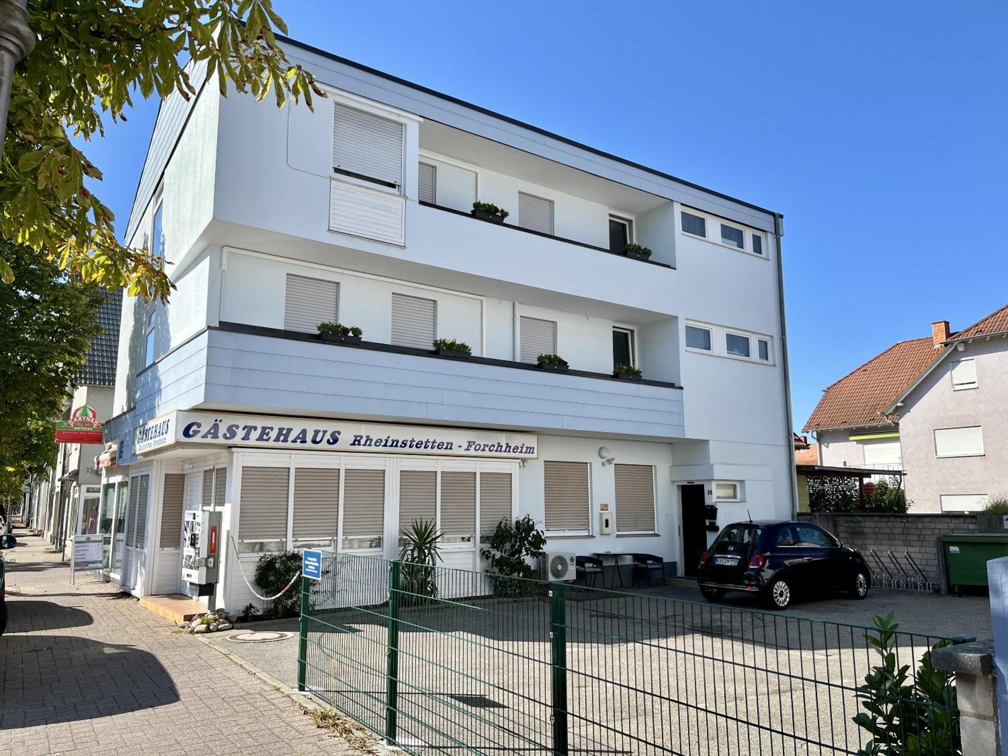 Hotel Gaestehaus Rheinstetten Forchheim Exterior foto